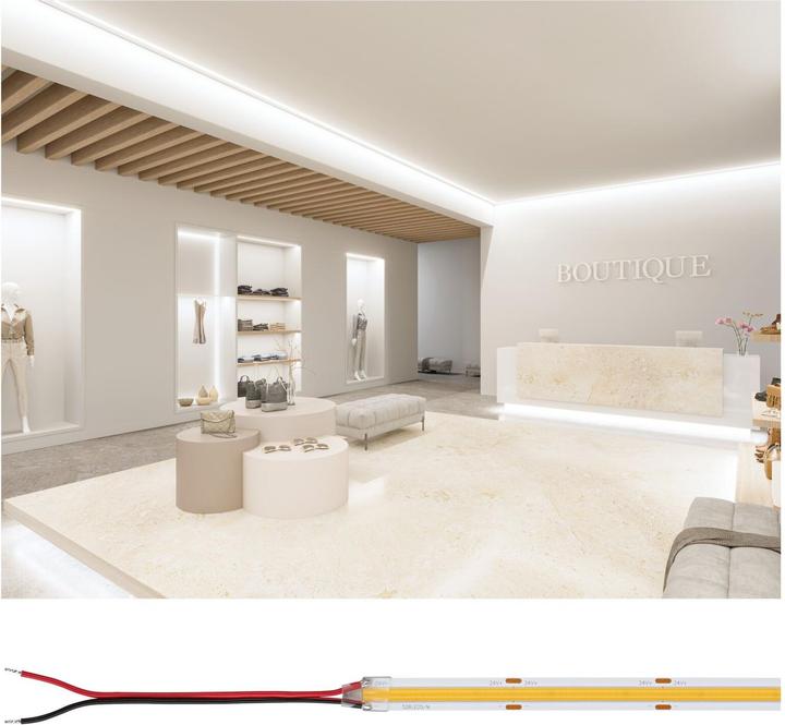 Produktbild Paulmann Pro Strip Silver P150 COB (Warmweiss, 500 cm, Indoor)