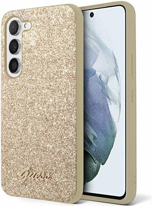 Produktbild Guess Hardcase Glitter Script (Samsung Galaxy S24)