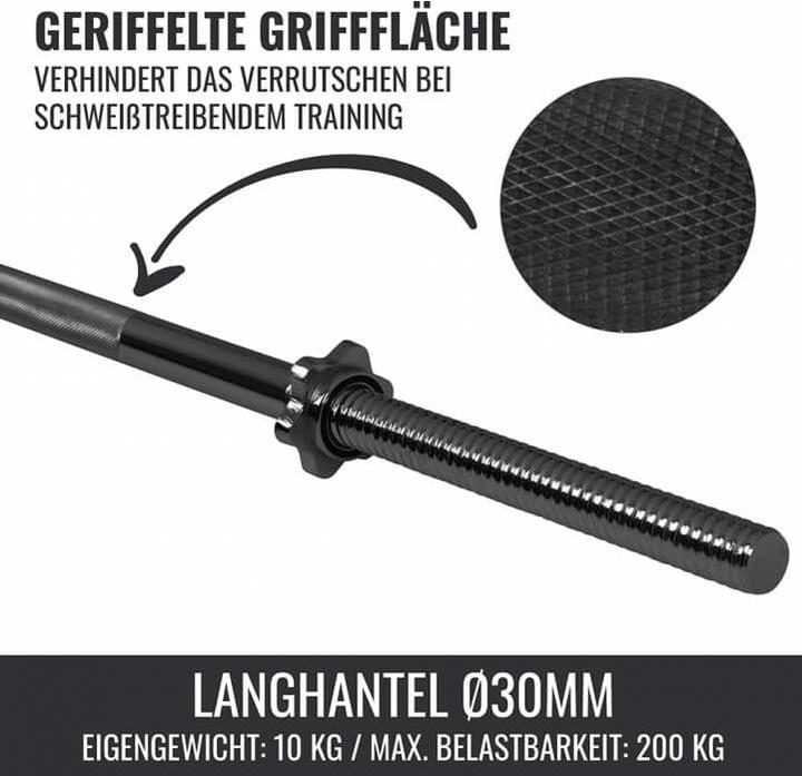 Produktbild Gorilla Sports Langhantelstange