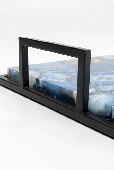 Produktbild Kare Design Deko Tablett Francis Achat 43x33cm