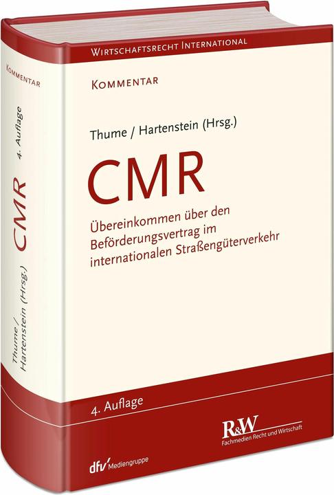 Produktbild CMR - Kommentar (Deutsch, Karl-Heinz Thume, Olaf Hartenstein, 2024)