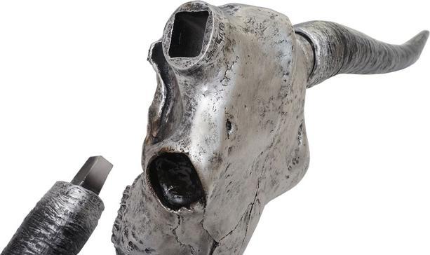 Image du produit Swisshandel24 Crâne de taureau (132 x 15 x 56 cm)