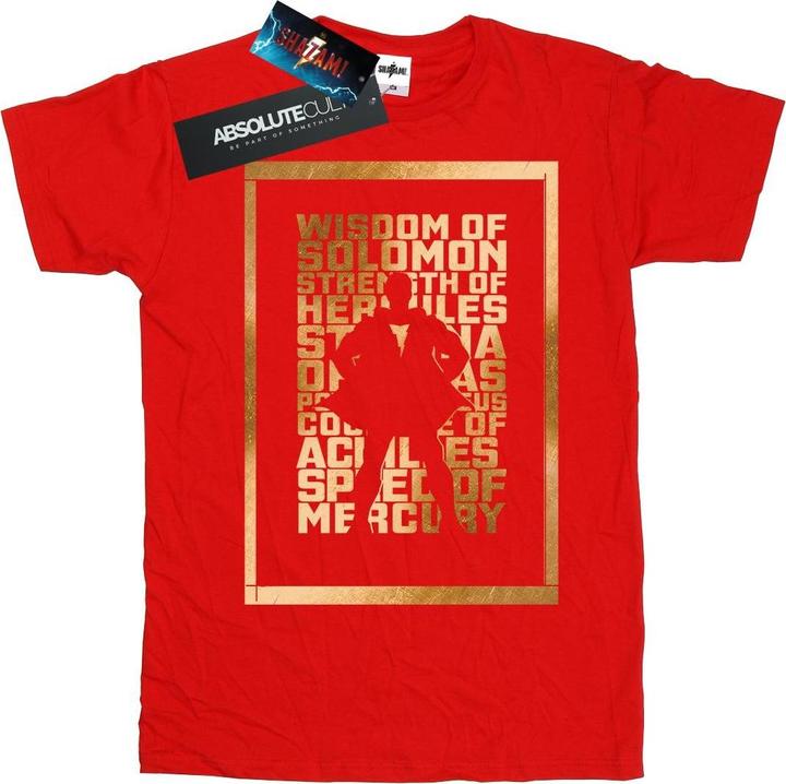 Produktbild Shazam Gold Text TShirt Mädchen (140, 146)