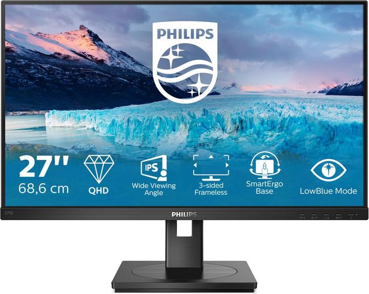 Image du produit Philips S-line 275S1AE (2560 x 1440 pixels, 27")