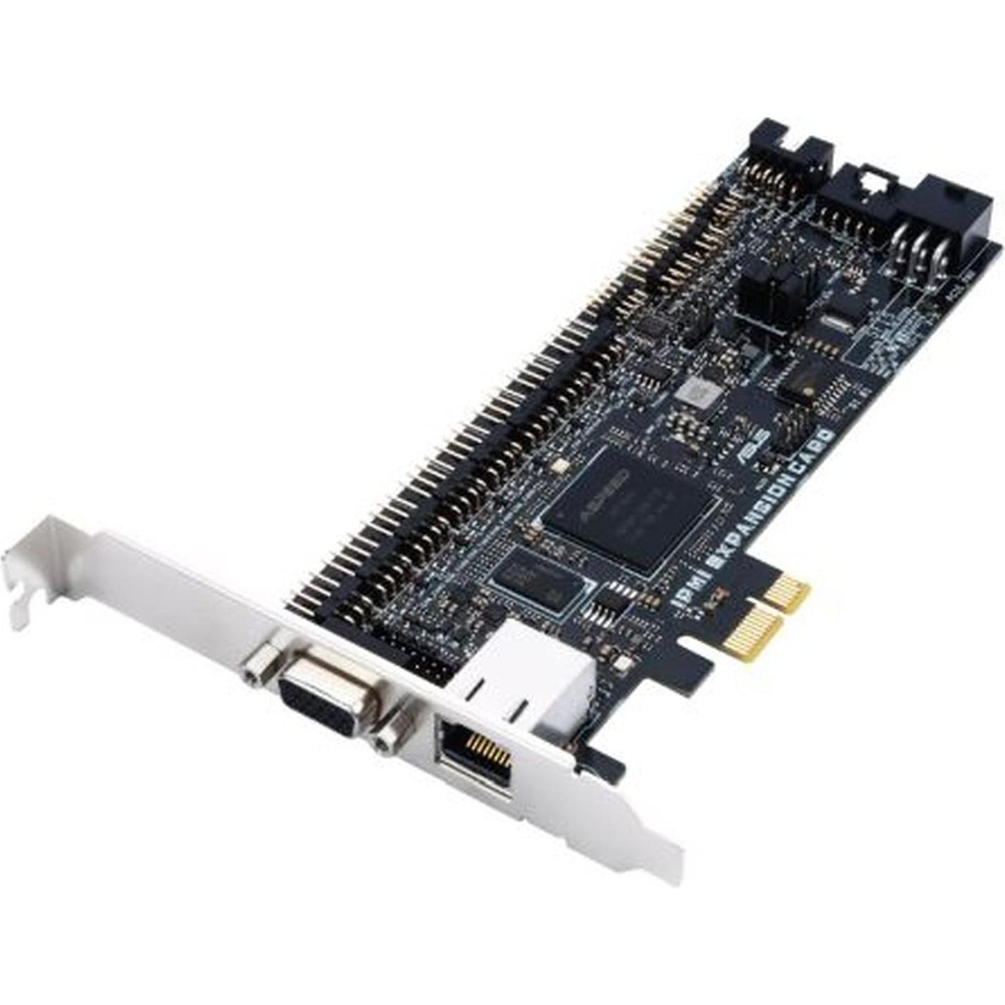 ASUS IPMI Expansion Card SI (PCI Express 3.0), Netzwerkkarte, Schwarz
