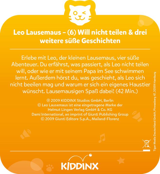 Produktbild Tigermedia Tigercard Leo Lausemaus Will nicht teilen (Deutsch)