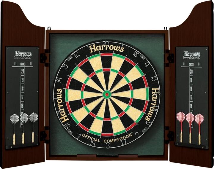 Image du produit Harrows Armoire pour fléchettes Bois de rose