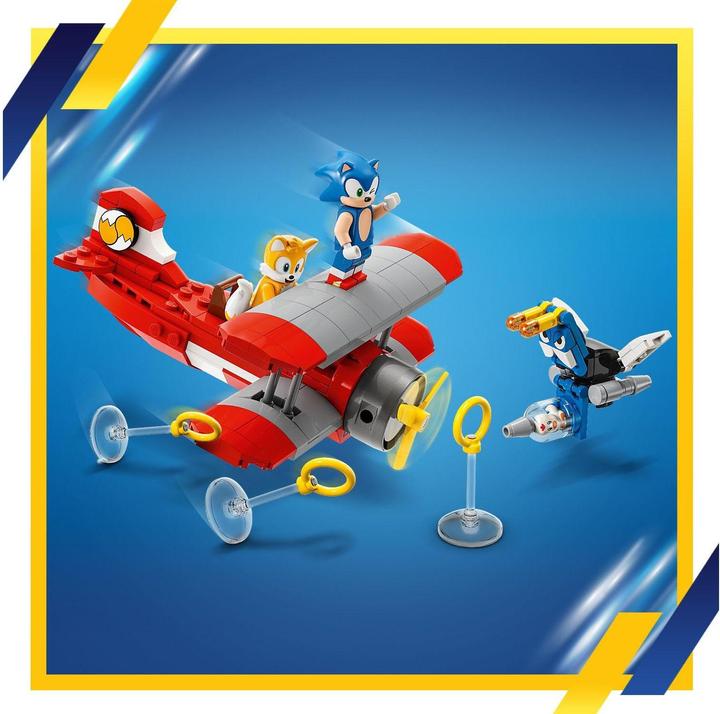Image du produit LEGO L'avion Tornado de Tails avec atelier (76991, LEGO Sonic)
