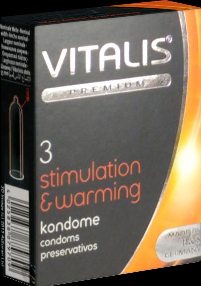 Actual product image Vitalis Stimulation & Warming (3 pcs.)