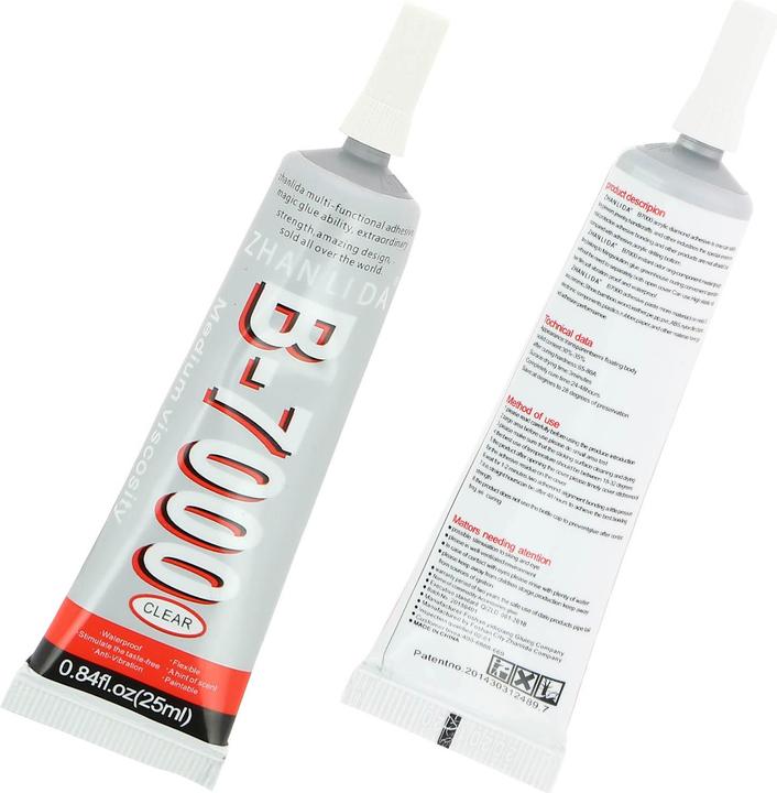 Avizar B-7000 Kleber, Reparatur Klebstoff 25ml (Werkzeug)