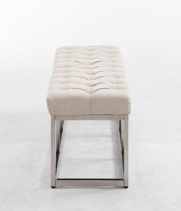 Image du produit CLP Banc Amun Tissu E120, crème (120 cm)