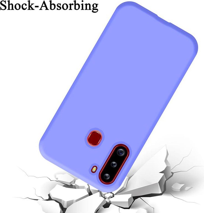 Produktbild Cadorabo TPU Liquid Silicone Case Cover (Samsung Galaxy A21)
