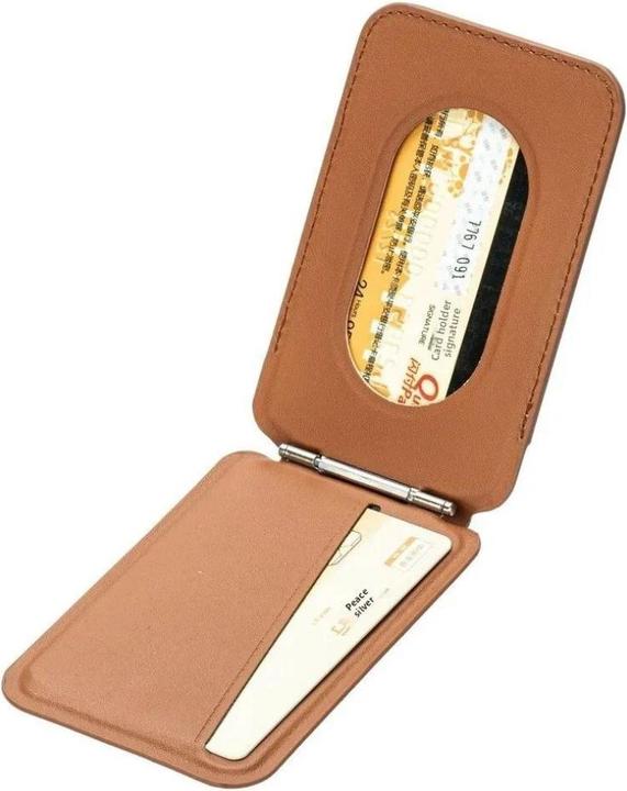 Produktbild Screenguard Flat Magnetic Dual Card Holder für iPhone MagSafe (Apple iPhone 12, Apple iPhone 13, Apple iPhone 14, Apple iPhone 15, Apple iPhone 16)