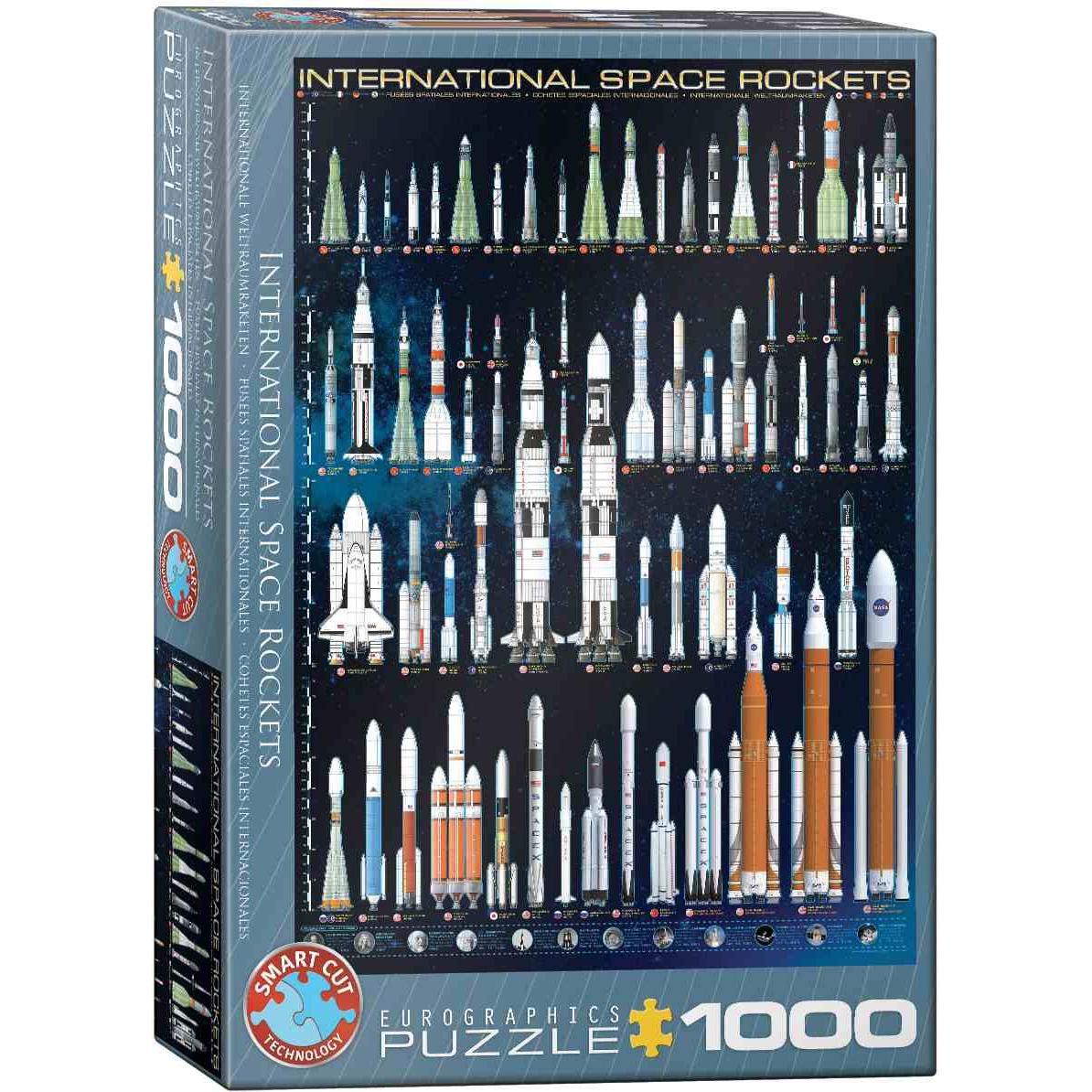 Eurographics Internationale Weltraumraketen (1000 Teile)