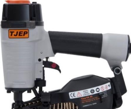 Kyocera Tjep tagpappistol TA-45 - trykluftpistol til 3,0 x 19-45mm. incl. kuffert