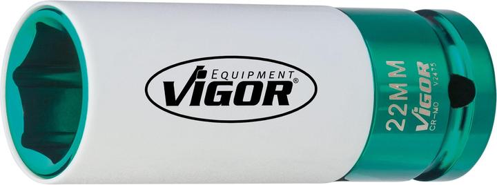 Produktbild Vigor Schlagschrauber Steckschlüsseleinsatz ∙ V2475 ∙ Vierkant12,5 mm (1/2 Zoll) ∙ Aussen Sechskant … (22 mm)