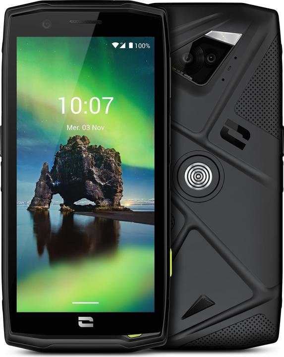 Crosscall Action-X5 (64 GB, Black, 5.45", Dual SIM, 4G)