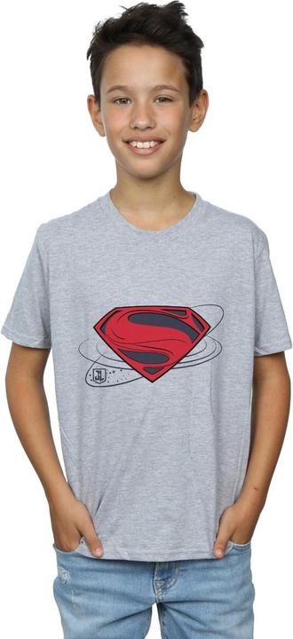 Immagine prodotto Justice League Movie Superman Logo Maglietta Ragazzi (140, 146)