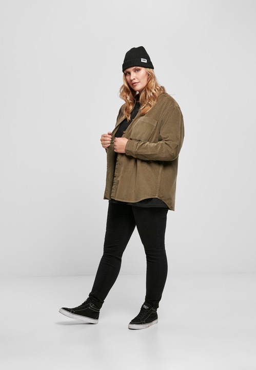 Immagine prodotto Urban Classics Camicia a maniche lunghe oversize in velluto a coste (S)