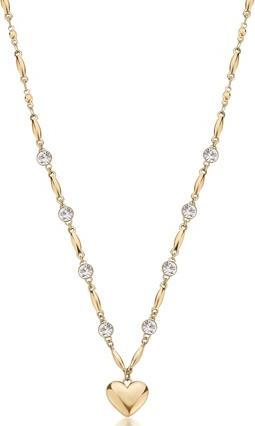 Immagine prodotto Brosway - Charming Gold Plated Heart Necklace with Chakra Crystals BHKN132 (Acciaio inossidabile)