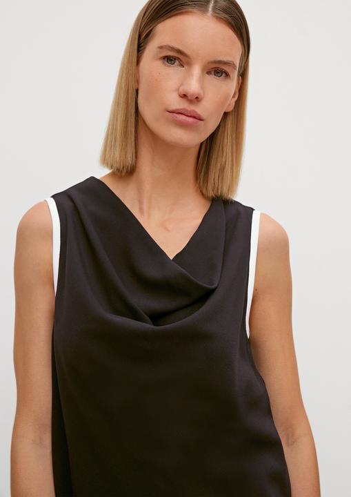 Actual product image Comma Kleid Kleid mit Wasserfall-Ausschnitt (38)