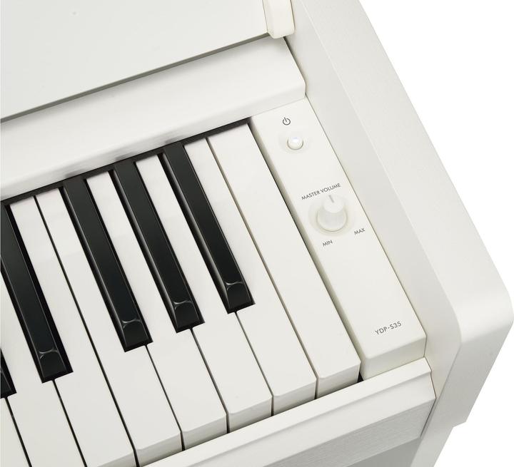 Immagine prodotto Yamaha YDP-S35WH Pianoforte Bianco alimentatore incluso