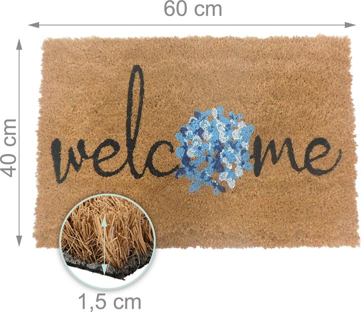 Immagine prodotto Relaxdays zerbino (40 x 60 cm)