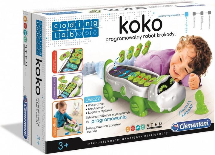 Immagine prodotto Clementoni CLE Koko programowalny robot krokodyl 50108