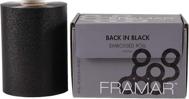 Produktbild Framar Embossed Roll Medium Back in Black 320 ft.