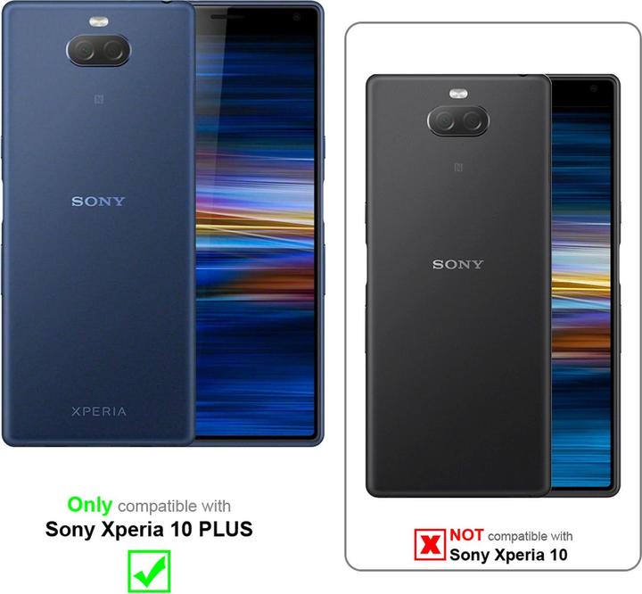 Immagine prodotto Cadorabo Vetro di protezione del display a schermo intero (3 Pezzo/i, Sony Xperia 10 Plus)