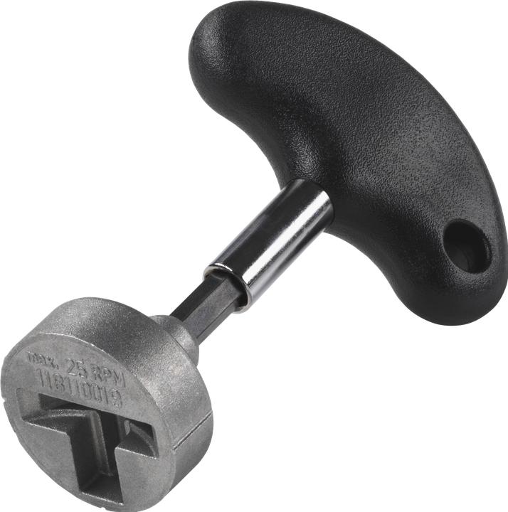 Produktbild wolfcraft 1 Hakenschraubendreher l=104mm (Innensechskant)