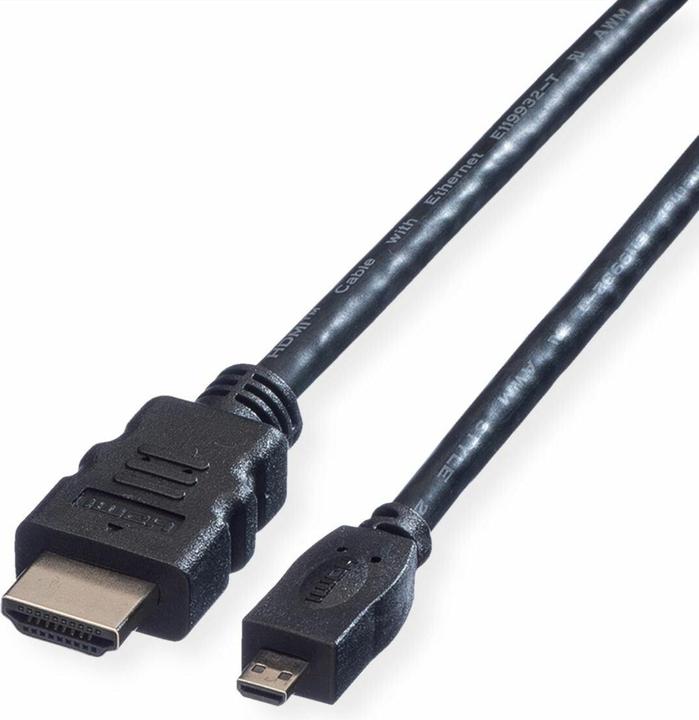 Value HDMI (Typ A) — micro HDMI (Typ D) (2 m)