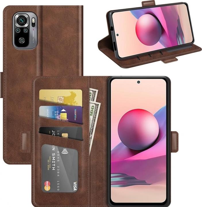 Actual product image Screenguard Xiaomi Redmi Note 10S CardLounge Leather Case (Xiaomi Redmi Note 10S)