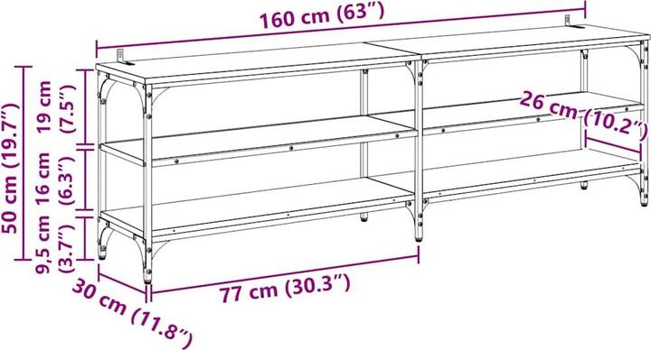Image du produit vidaXL TV-Ständer