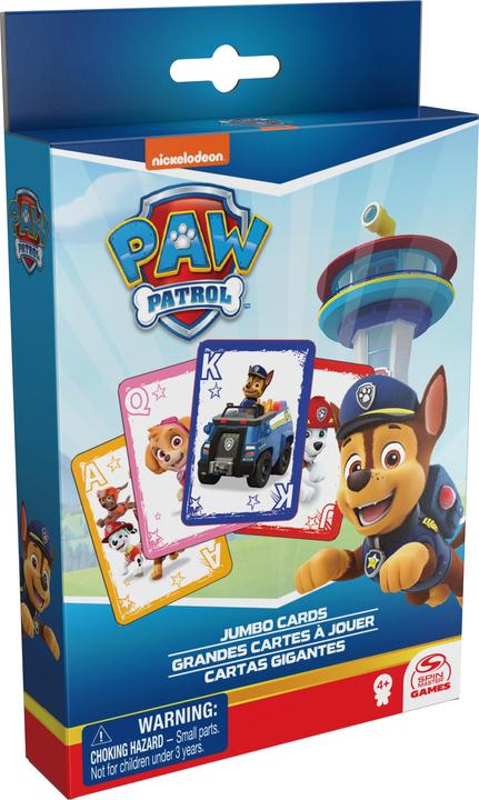 Productafbeelding Spin Master PAW Patrol Jumbo Kaarten van Games, Kinderspellen Kaartspellen Bordspellen voor