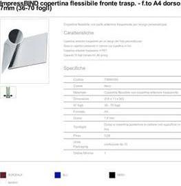 Produktbild Leitz impressBIND Mappen Soft Cover A4 10 Stk. - 7 mm, schwarz (A4, 10x)