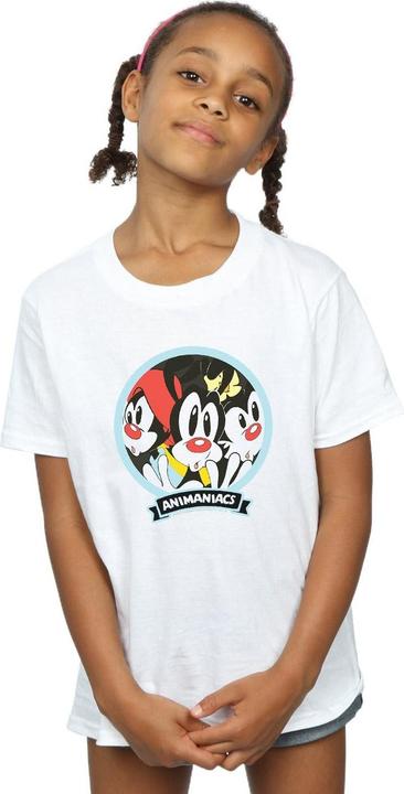 Actual product image Universal Textiles Girls Fisheye Group Cotton T-Shirt (152, 158)