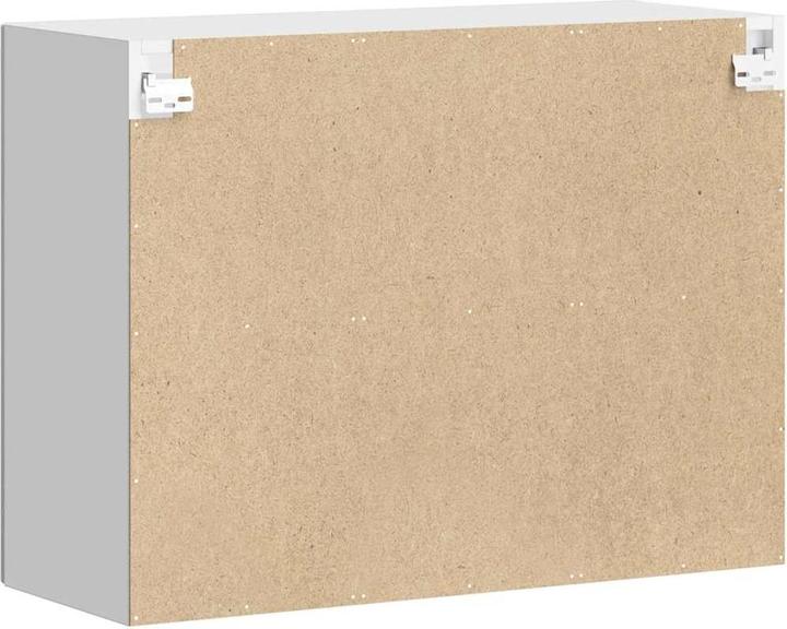 Image du produit VidaXL Armoire suspendue de cuisine avec porte en verre Porto Gris Sonoma Armoire murale de cuisine (80 x 31 x 60 cm)