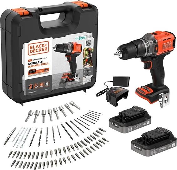 Produktbild Black & Decker Akkubohrmaschine mit Akku und Zubehör