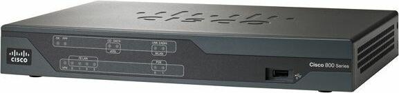Produktbild Cisco 886VA, VDSL2/ADSL2+ Router mit WLAN, über ISDN