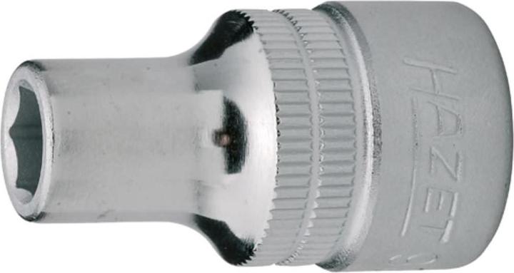 Actual product image HAZET Socket ∙ hexagon 900-10 ∙ Square, hollow 12.5 mm (1/2 inch) ∙ Outside hexagon traction profil… (10 mm)
