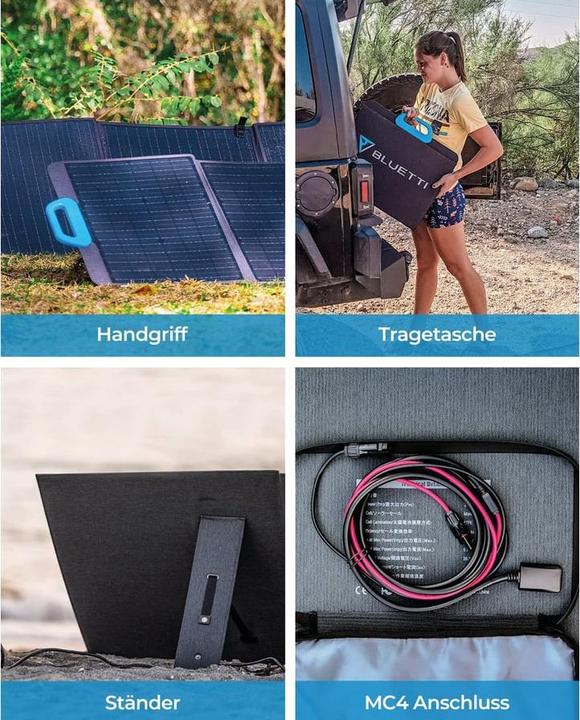 Produktbild Bluetti Solarpanel (120 W, 4.30 kg)