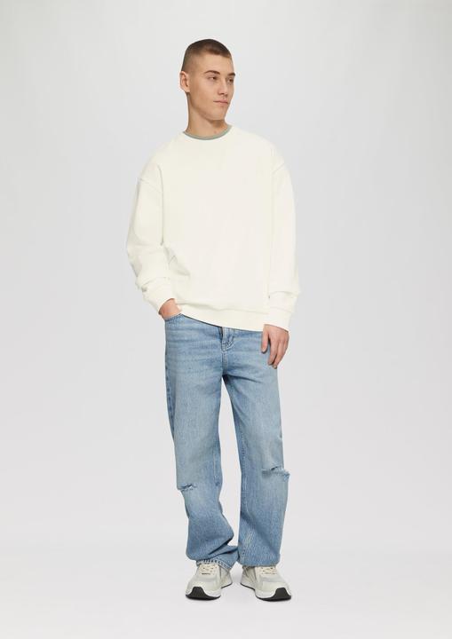 Produktbild s.Oliver Sweatshirt Sweatshirt mit Logo-Stickerei (L)