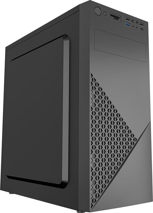 Produktbild Gembird ATX case Fornax 170 2x USB 20 + 1x USB 30 + 1x USB Type-C card reader black (ATX)