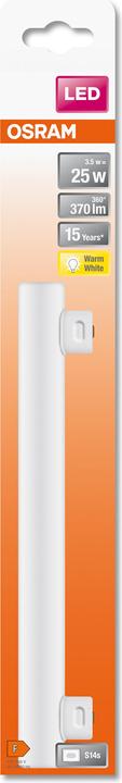Actual product image Osram Ledinestra Base (S14s, 3.50 W, 370 lm, 1 x, F)