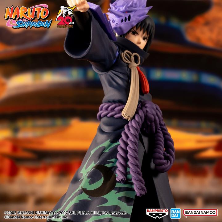 Actual product image Banpresto Naruto - Sasuke Uchiha 20th anniversary Costume