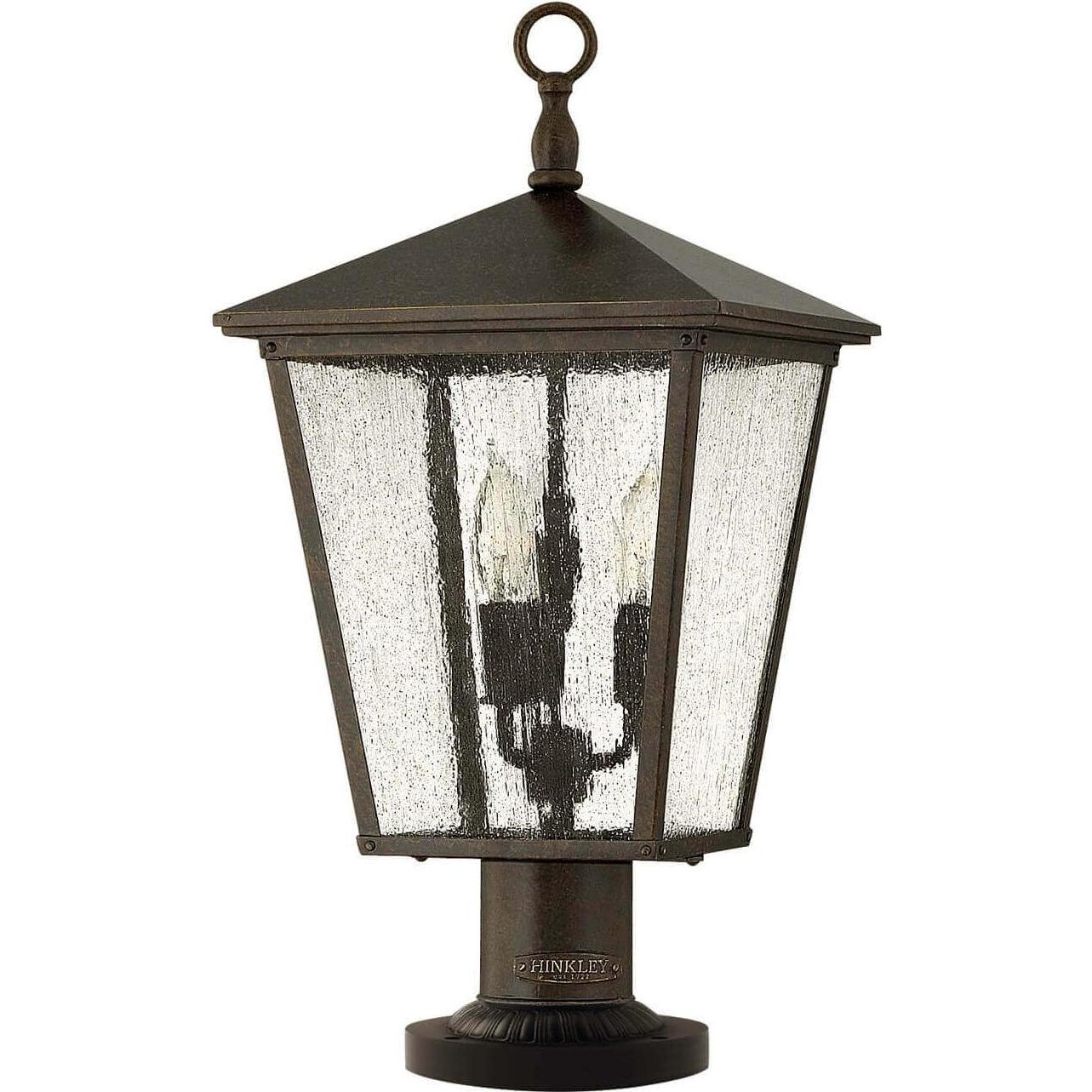 Elstead Lighting, Gartenbeleuchtung, Trellis Aussen-Stehleuchte E14 3-fach Regency-Bronze IP44 (E14, IP44)
