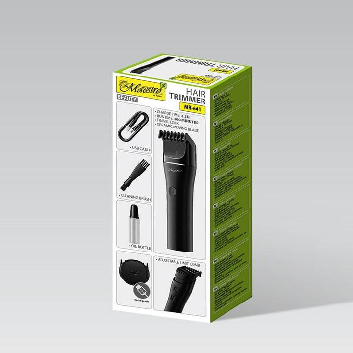 Image du produit Maestro Trymer do włosów USB MR-641