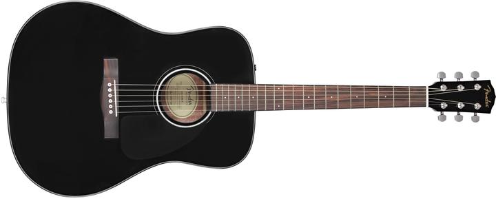 Fender CD-60 DREAD V3 DS (Guitare acoustique, Noyer, Acajou, OTAN)