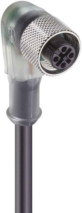 Actual product image Belden Coupling with screw +LED, threaded
